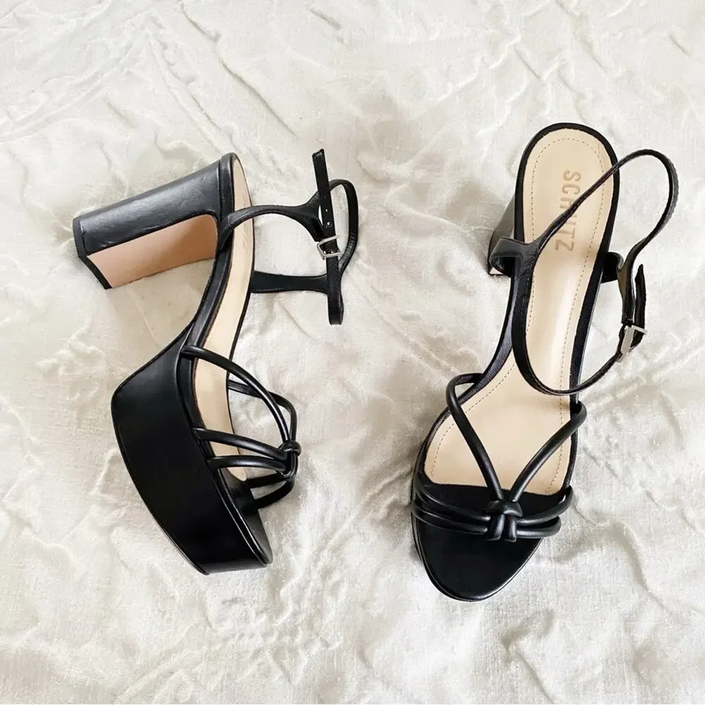 Schutz Kelsie Platform Heels New